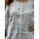 chemise 44896 MILLY lin Blanc Ewa i Walla - 21