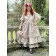 dress 55800 EKANTA Pearl grey tassel organdie Ewa i Walla - 1