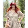 dress 55800 EKANTA Pearl grey tassel organdie Ewa i Walla - 1