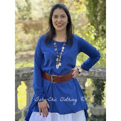 pull long 44913 EIRA jersey Bleu Ewa i Walla - 1