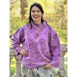 pullover Asher in Iris Rose Magnolia Pearl - 1