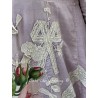 robe Roan in Lilac Magnolia Pearl - 17