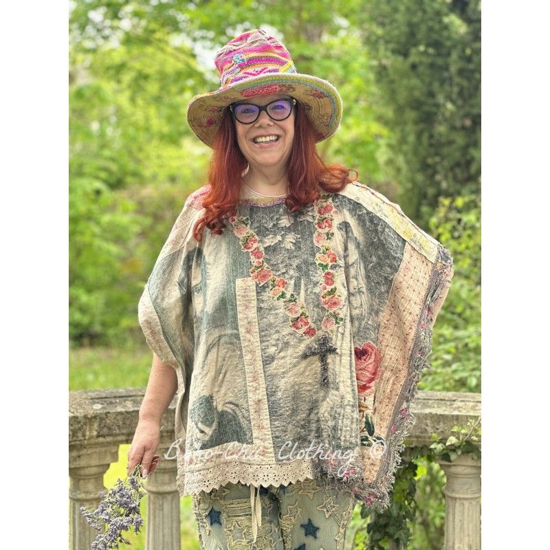 poncho Anointed One - Boho-Chic