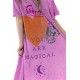 robe Peace Art Love Gandhi in Allium Magnolia Pearl - 15