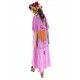 robe Peace Art Love Gandhi in Allium Magnolia Pearl - 13