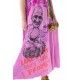 robe Peace Art Love Gandhi in Allium Magnolia Pearl - 12