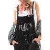 overalls Peace Painters in Midnight Magnolia Pearl - 24