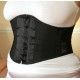 corset "underbust" C210 en satin noir et rubans noirs Axfords - 1