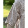 robe Eyelet Virgie in Molly Magnolia Pearl - 36