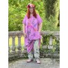 robe Peace Art Love Gandhi in Allium Magnolia Pearl - 2