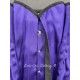 corset "overbust" C110 in purple satin Axfords - 4