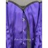 corset "overbust" C110 en satin violet Axfords - 4
