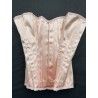 corset "overbust" C110 in peach satin Axfords - 5