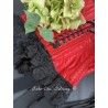 corset "overbust" C120 en PVC rouge et 6 jarretelles ajustables larges Axfords - 3