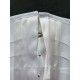 corset "underbust" C210 en satin blanc et rubans blancs Axfords - 5