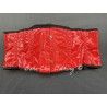 corset "underbust" C215 en PVC rouge Axfords - 3