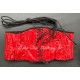 corset "underbust" C215 en PVC rouge Axfords - 4