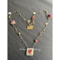 necklace Heart Magnolia Pearl - 1