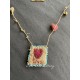 collier Heart Magnolia Pearl - 2