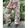 pantalon Floral MP Love Co. Miners in Lemy Magnolia Pearl - 2
