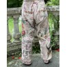pantalon Floral MP Love Co. Miners in Lemy Magnolia Pearl - 4