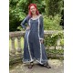robe Eudora in Charlie Magnolia Pearl - 7