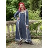 robe Eudora in Charlie Magnolia Pearl - 7