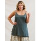 tank 33339 Otilia Pine green natural viscose Ewa i Walla - 1