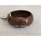 Bracelet large Fakelite Marron Splendette - 1