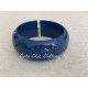 Bracelet large Fakelite Bleu Splendette - 1