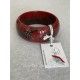 Bracelet large Fakelite Bordeaux Splendette - 2