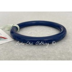 Bracelet fin Fakelite Bleu
