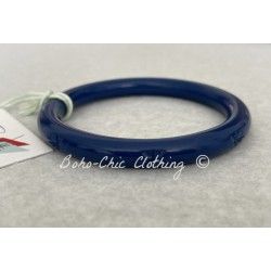 Narrow bangle Fakelite in Twilight Splendette - 1