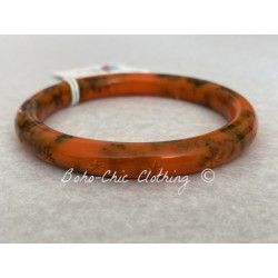 Narrow bangle Fakelite in Fox Splendette - 1