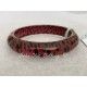 Bracelet moyen Léopard Bordeaux Splendette - 1