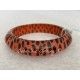 Bracelet moyen Léopard Orange Splendette - 1