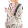 blouse Iruka in Cottage Magnolia Pearl - 16