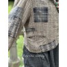 veste Kelley in Teddy Check Magnolia Pearl - 20