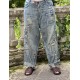 jean's Applique 7 Denim in Washed Indigo Magnolia Pearl - 1