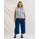 pantalon 11389 BRENDA lin Bleu Ewa i Walla - 13