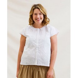 blouse 44903 LOU White cotton