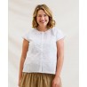 blouse 44903 LOU White cotton Ewa i Walla - 1