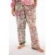 pantalon Charmie in Madras Pink Magnolia Pearl - 14