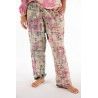 pantalon Charmie in Madras Pink Magnolia Pearl - 14