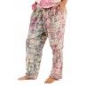 pantalon Charmie in Madras Pink Magnolia Pearl - 13