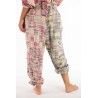 pantalon Charmie in Madras Pink Magnolia Pearl - 17