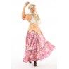 skirt Nepali Peasant in Wildberry Magnolia Pearl - 15