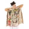 poncho Bretta in Great Spirit Magnolia Pearl - 18