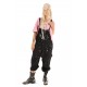 overalls Peace Painters in Midnight Magnolia Pearl - 14