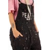 overalls Peace Painters in Midnight Magnolia Pearl - 17